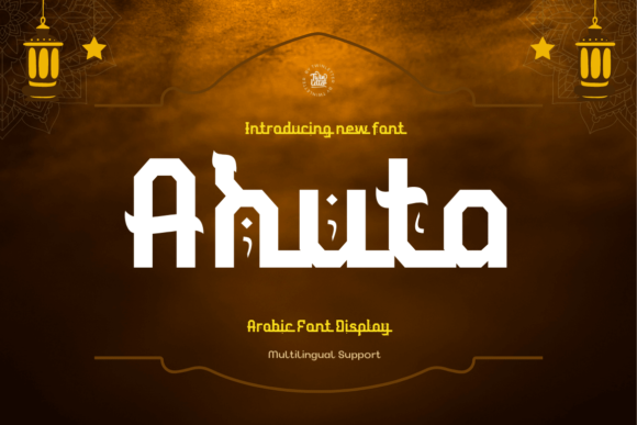 Ahuta Arabic Font for Modern Campaigns
