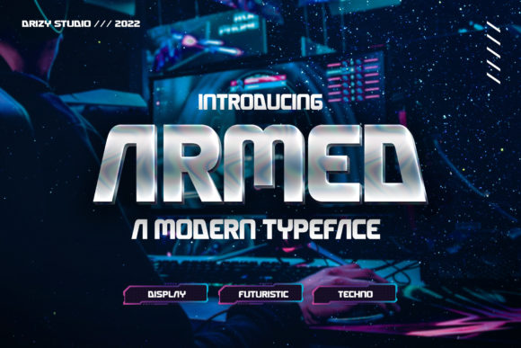 Armed Font for Modern Branding