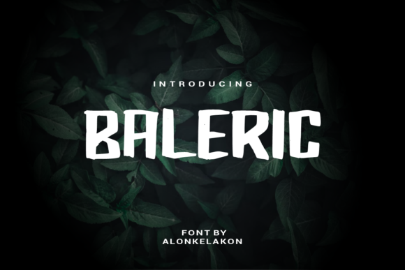 Baleric: A Fresh Touch for Editorial Design