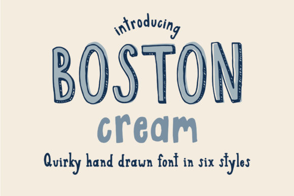Boston Cream Font for Eye-Catching Branding