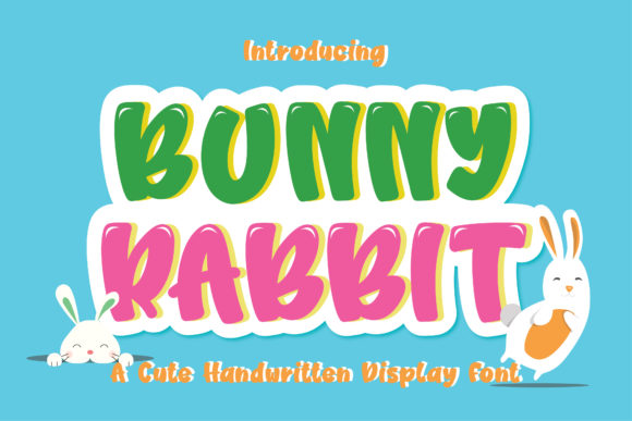 Bunny Rabbit Font for Web Design