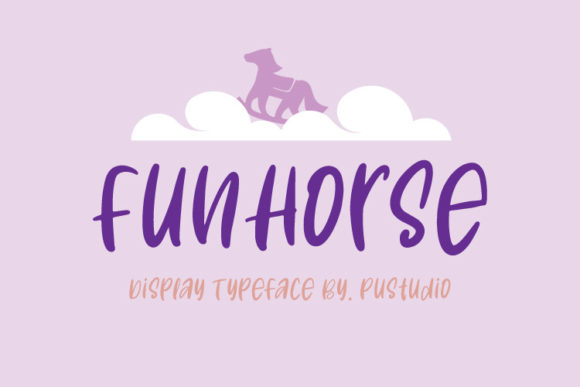 Fun Horse Font for Digital Branding and Web Design