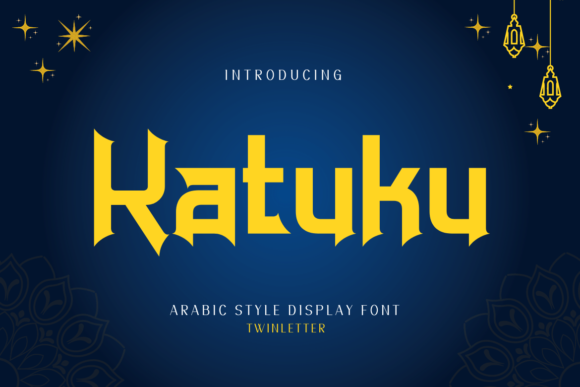Katuku: A Display Font for Bold Visual Statements