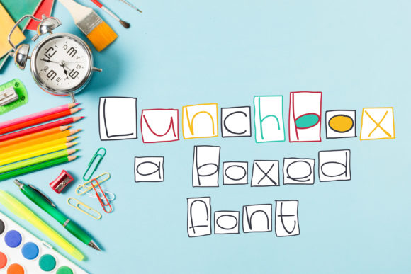 Lunchbox Font for Editorial Design and Branding
