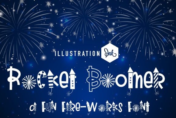Rocket Boomer: A Playful Font for Branding That Sparkles