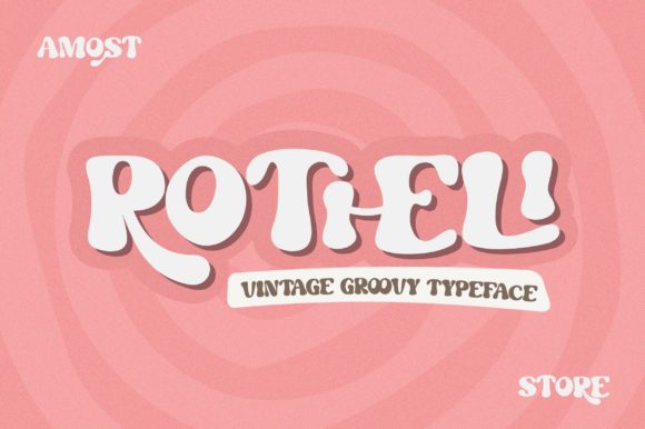 Rotheli: A Groovy Font for Bold Campaigns