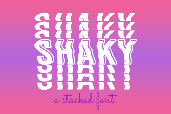 Shaky Font for Handmade Creations