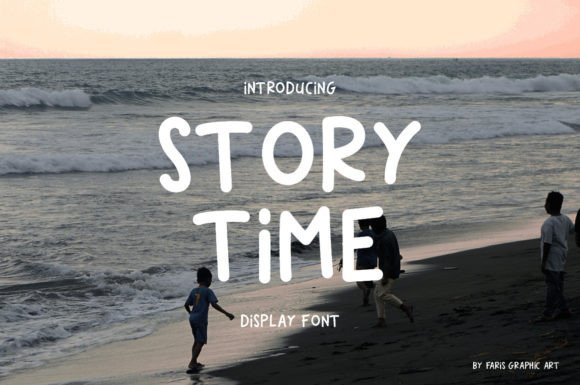 Story Time: A Handwritten Display Font for Web Design