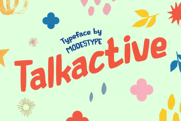Talkactive: A Friendly Font for Modern Editorial Design