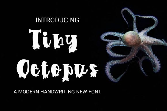 Tiny Octopus Font for a Polished Brand Look