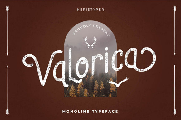 Valorica: A Modern Display Font for Bold Brand Campaigns